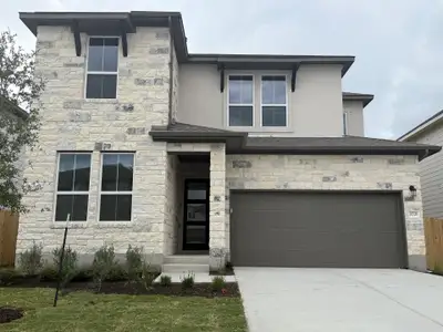 New construction Single-Family house 10708 Worth Ln, Manor, TX 78653 plan Linden - image