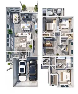 New construction Single-Family house 24705 Sonora Crescent Cir, Huffman, TX 77336 plan Floor Plan 2108 - image