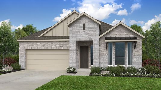 New construction Single-Family house 481 Emerald Walk Lp, Dripping Springs, TX 78620 plan Burnet - image