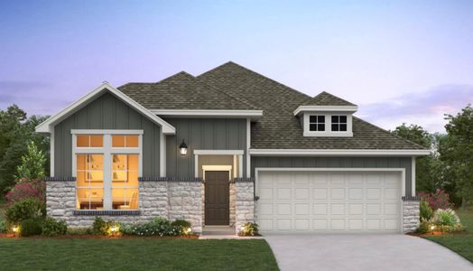 New construction Single-Family house 9725 Serene Bliss Ln, Buda, TX 78610 plan Cheyenne II - image