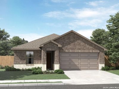 New construction Single-Family house 1544 Ravine Wy, New Braunfels, TX 78132 plan The Callaghan (830) - image