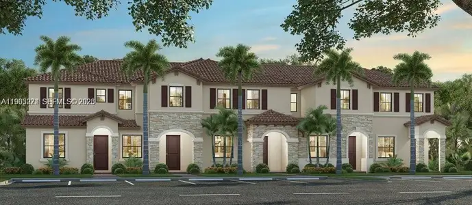 New construction Townhouse house 24605 Sw 117Th Ct, Homestead, FL 33032 - image