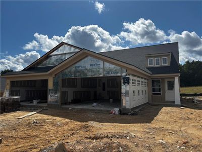 New construction Townhouse house 62 Gold Dust Dr, Dawsonville, GA 30534 plan Wembley - image