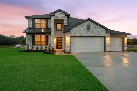 New construction Single-Family house 1081 Westfork Dr, Sealy, TX 77474 Reagan- photo 0