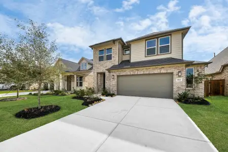 New construction Single-Family house 18843 Brego Ln, Tomball, TX 77377 plan Sheffield - image