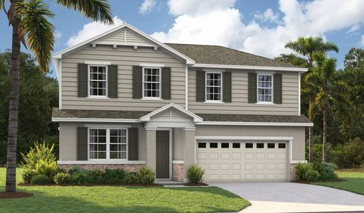 New construction Single-Family house 184 Flag Lilly Ln, Umatilla, FL 32784 Elderberry- photo 2 2