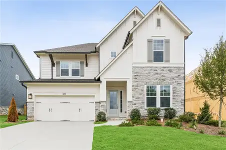New construction Single-Family house 309 Beebalm St, Woodstock, GA 30188 plan The Emilia - image