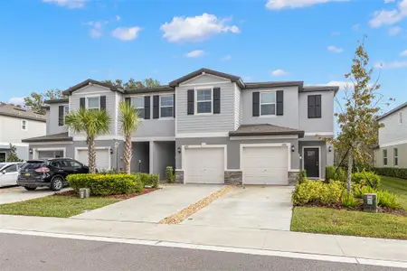 New construction Townhouse house 6090 Shiner St, Land O' Lakes, FL 34638 - image