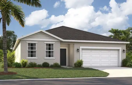 New construction Single-Family house 1717 Flag St, Haines City, FL 33844 - image