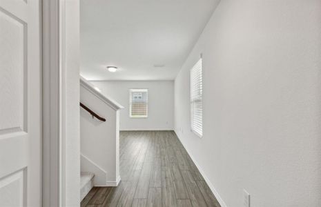 Welcoming entry way into home *real home pictured