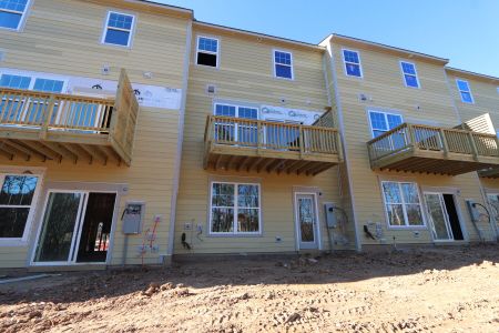 New construction Townhouse house 2313 Bay Minette Sta, Apex, NC 27502 Hyde Park - Front Entry Townhomes- photo 16 16