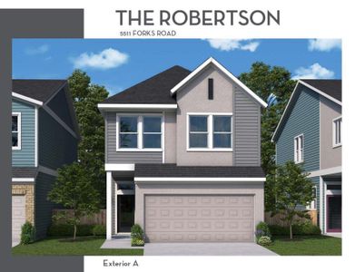 New construction Condo house 5511 Forks Rd, Austin, TX 78747 plan The Robertson - image