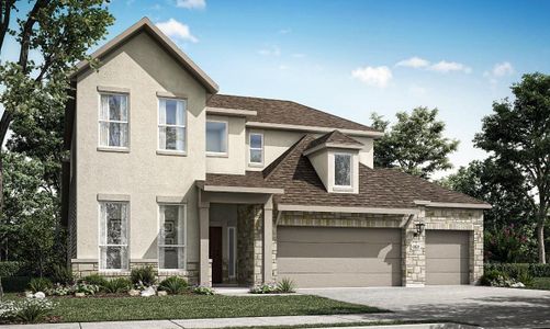 New construction Single-Family house 9104 The Ravine Wy, Austin, TX 78744 plan Agave - image