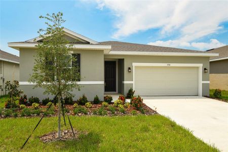 New construction Single-Family house 3336 Chicory Court, Lake Hamilton, FL 33851 Amethyst- photo 0