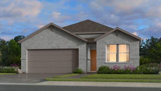 New construction Single-Family house 9743 Rialto Heights Dr, Cypress, TX 77433 Azalea- photo 0