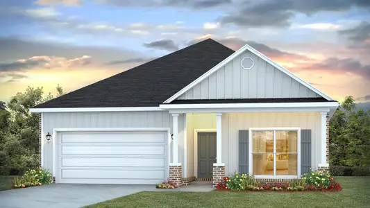 New construction Single-Family house 11 Gray Owl Dr W, Freeport, FL 32439 plan Rhett - image