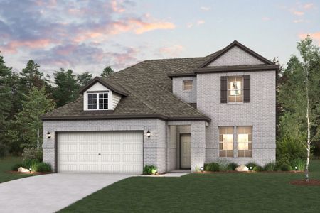 New construction Single-Family house 1001 Daybreak Dr, Brookshire, TX 77423 plan Lassen - image