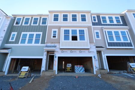 New construction Townhouse house 2721 Hunter Woods Dr, Apex, NC 27502 Kensington - Front Entry Townhomes- photo 1 1