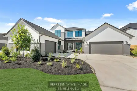 New construction Single-Family house 15806 Tortoise Passage Ln, Conroe, TX 77302 plan The St. Helena - image