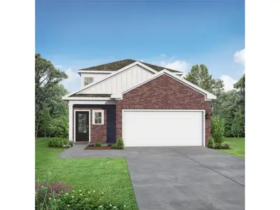 New construction Single-Family house 8819 Robin Song Trl, Houston, TX 77078 plan The Sabine F - image