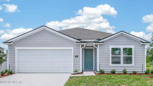 New construction Single-Family house 7 Sawdust Ln, Palm Coast, FL 32137 plan Cali - image