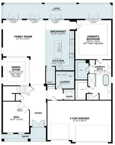 New construction Single-Family house 3233 Wolf Lake Ave, Apopka, FL 32712 plan Tradewinds Fl - image
