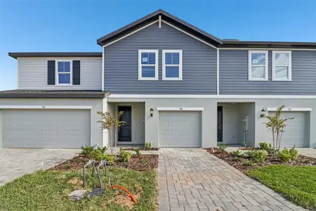 New construction Townhouse house 705 Spartina Wy, Lady Lake, FL 32159 plan Calistoga I - image