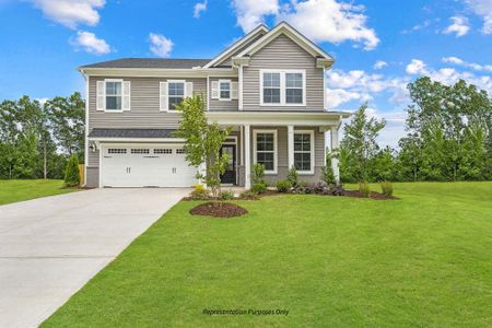 New construction Single-Family house 319 Duncan Creek Rd, Lillington, NC 27546 The Selma- photo 2 2