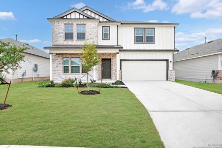New construction Single-Family house 6727 Tasajillo Spg, San Antonio, TX 78253 plan Columbus - 40' Smart Series - image