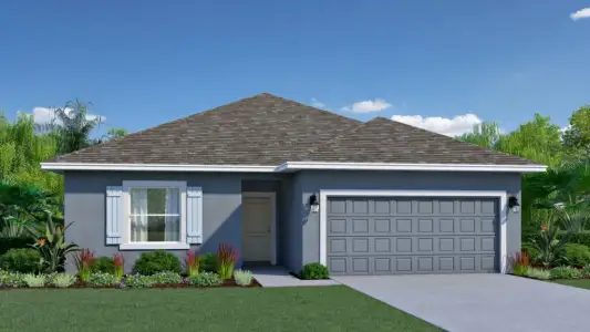 New construction Single-Family house 21 Eagle Harbor Trl, Palm Coast, FL 32164 plan Heritage - image