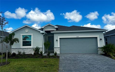 New construction Single-Family house 8384 Waterscape Rd, Englewood, FL 34224 plan Trevi - image