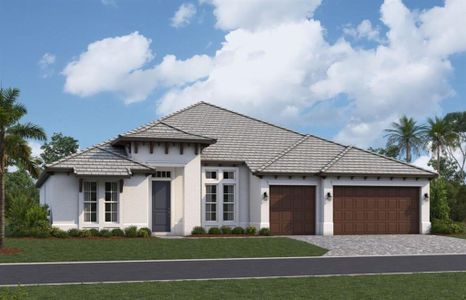 New construction Single-Family house 18534 Foxtail Lp, Venice, FL 34293 plan Interlude - image