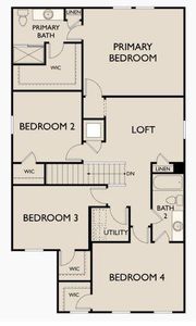 2nd Floorplan - Photo is a Rendering.  Please contact On-Site for any questions or information.