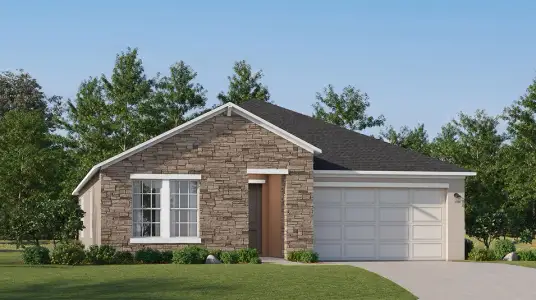 New construction Single-Family house 17933 Grassybend Lp, Land O' Lakes, FL 34638 plan Augusta - image