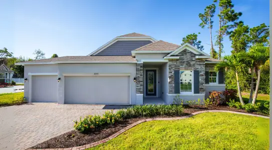 New construction Single-Family house 62 Enclave Ave, Palm Coast, FL 32164 The Drexel- photo 0