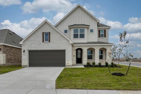 New construction Single-Family house 179 Desert Cactus, San Antonio, TX 78253 plan Jordan - image