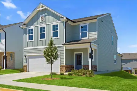 New construction Single-Family house 4131 Tillrock Ln, Lilburn, GA 30047 plan The Yarmouth - image