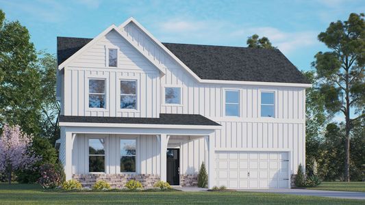 New construction Single-Family house 1013 Martin Farms Blvd, Aberdeen, NC 28315 plan Hartwell - image