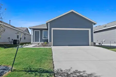 New construction Single-Family house 245 Ammolite Ln, Maxwell, TX 78656 plan Pinehollow - image