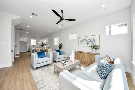 New construction Single-Family house 4812 Cochran St, Unit A, Houston, TX 77009 - image 9