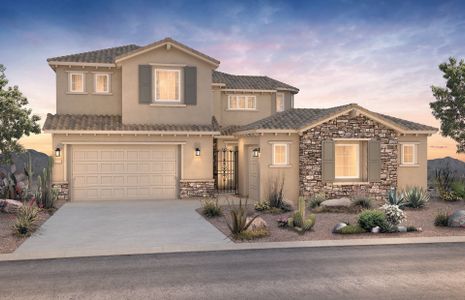 New construction Single-Family house 26044 S 224Th Wy, Queen Creek, AZ 85142 plan Quinlan - image