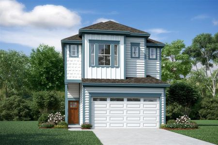 New construction Single-Family house 5613 Green Rise Lane, Houston, TX 77091 - photo 0