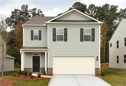 New construction Single-Family house 5445 Baybrook Cir, South Fulton, GA 30349 plan Robie - image