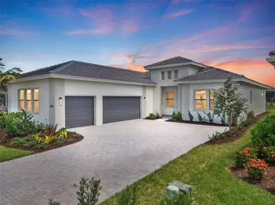 New construction Single-Family house 4918 Kiva Cir, Lakewood Ranch, FL 34211 plan Palm Beach - image