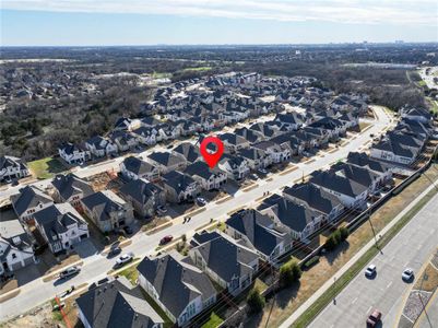 Bird's eye view featuring a residential view