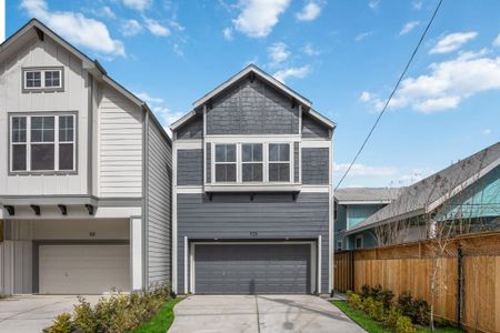 New construction Single-Family house 1125 E 24th St, Houston, TX 77009 plan Bordeaux - image