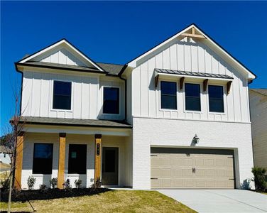 New construction Single-Family house 5353 Windridge Pkwy, Gainesville, GA 30507 plan Winston - image