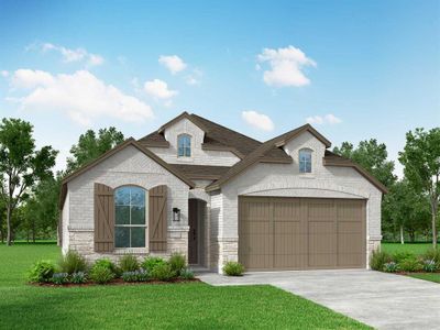 New construction Single-Family house 601 Pecan Bottom Trl, Georgetown, TX 78628 Jensen Plan- photo 0