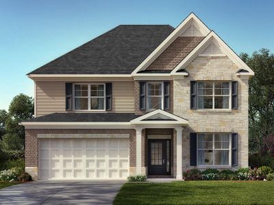 New construction Single-Family house 3970 Gallery Chase Court, Cumming, GA 30028 BELLVIEW- photo 0