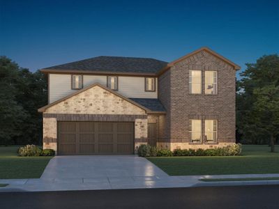 New construction Single-Family house 2539 Bay Winds Lane, Baytown, TX 77523 The Ian (L465)- photo 0